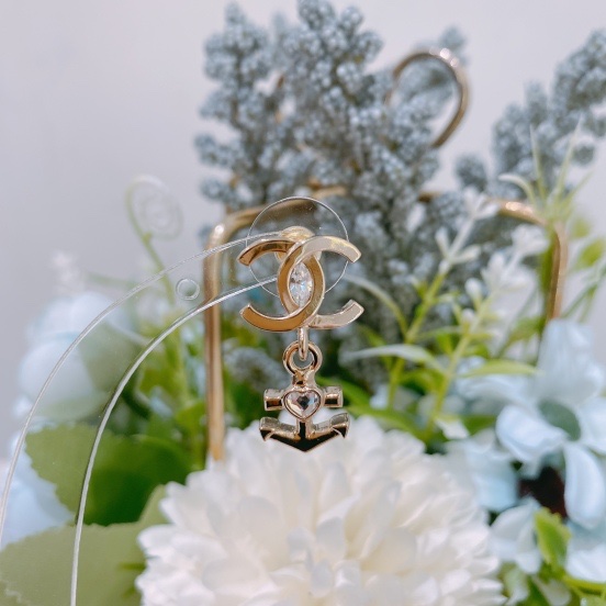 TK1679 Chanel 香奈兒25C 特色錨CC Logo耳環Earrings Anchor And CC Logo LGHW x Crystal-10