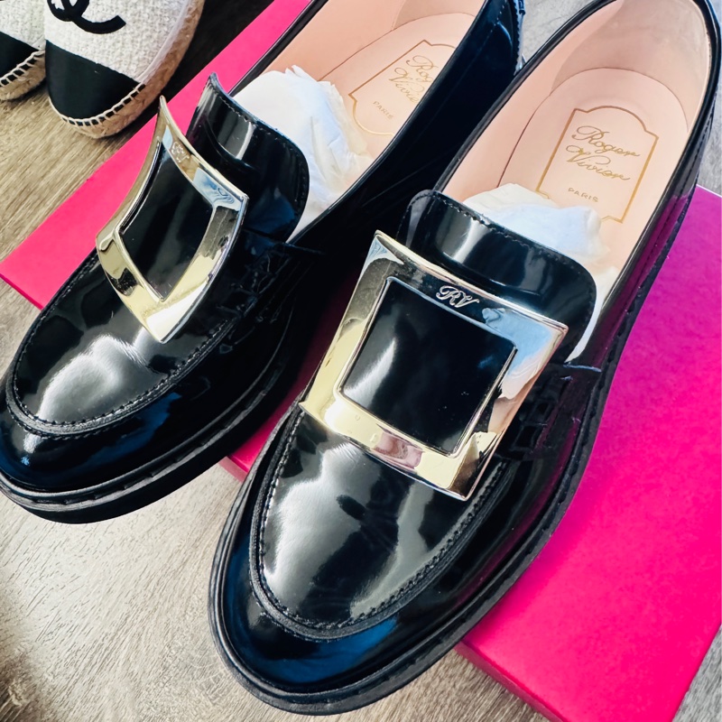 Roger Vivier 樂福鞋 9成9新 39.5號-1