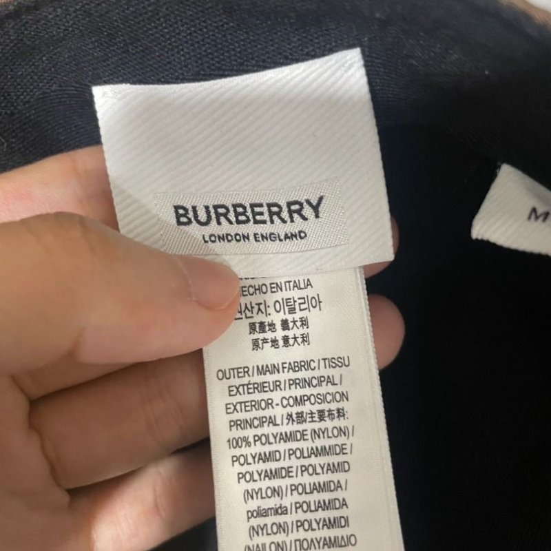 Burberry🎇TB字母 棒球帽 帽子M號 57cm 戴一次閒置-4