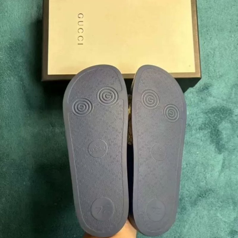 Gucci🤎星星拖鞋 35號 全新-3