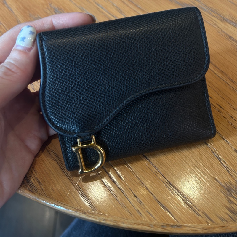 Dior saddle三折短夾-5