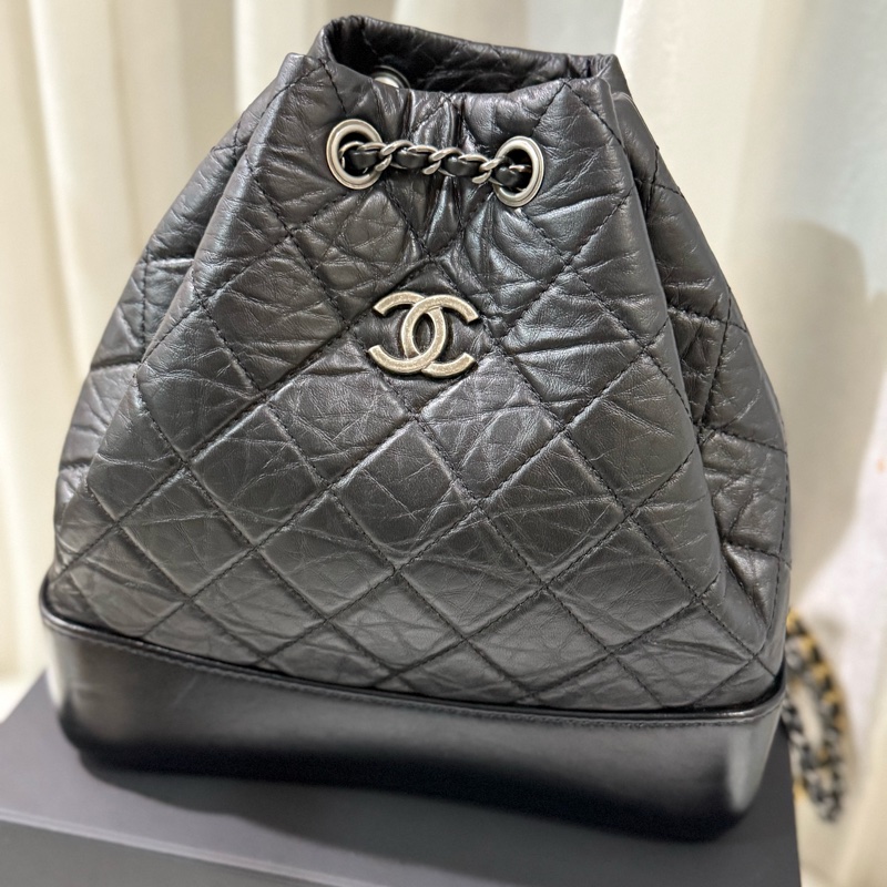 香奈兒流浪後背包(雙色鏈) A94485-0