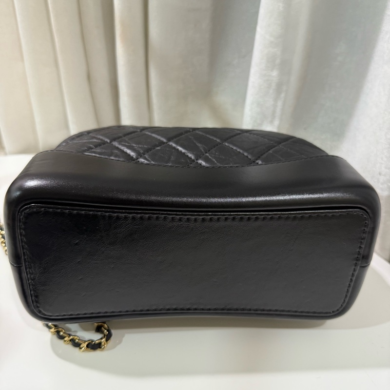 香奈兒流浪後背包(雙色鏈) A94485-12