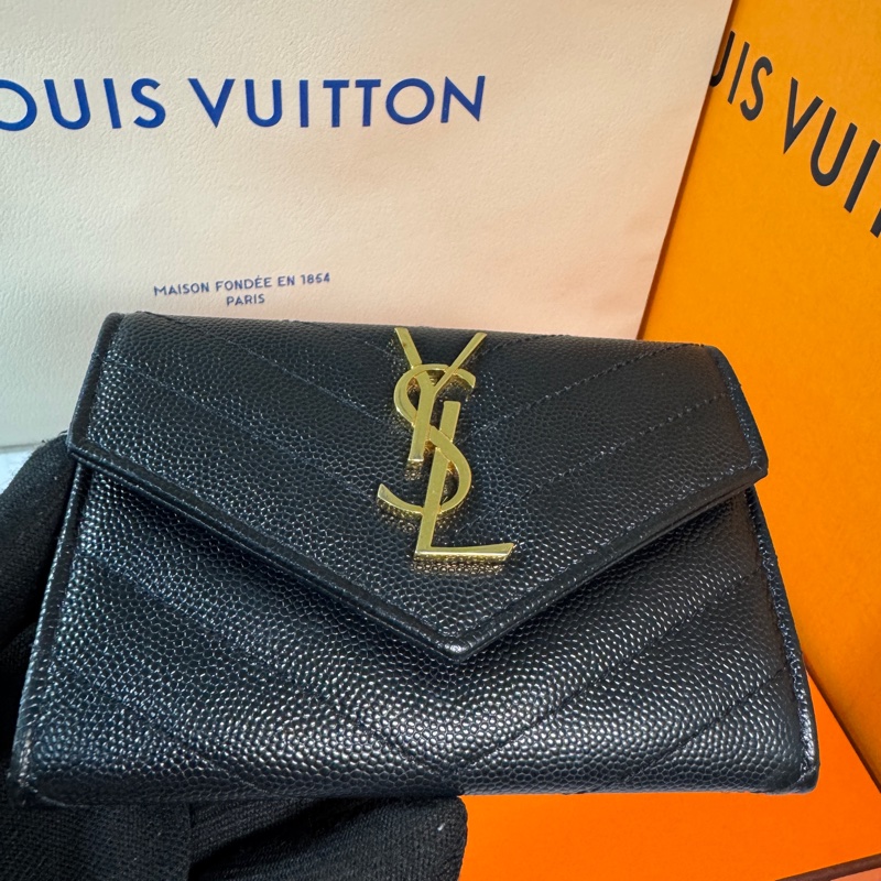 💖💖YSL #荔枝牛皮 #零錢包-3