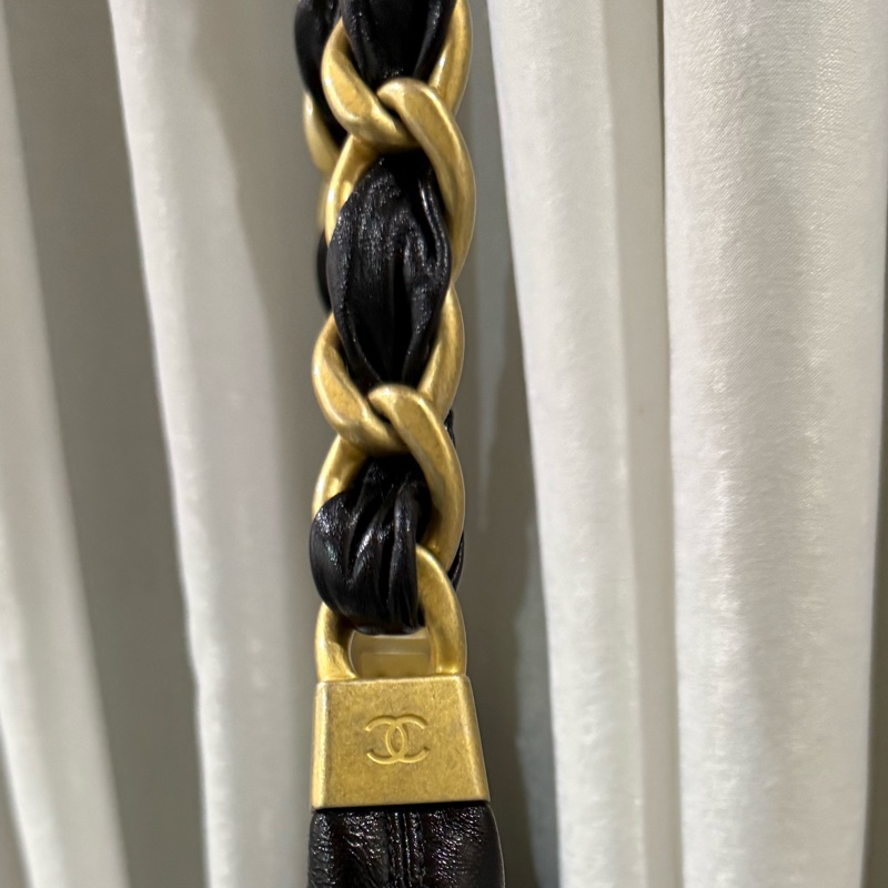 香奈兒24A HOBO 小號爆款🖤復古金🤍甜價割愛-21