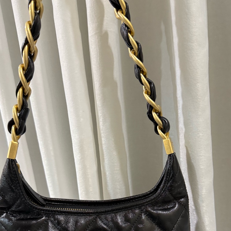 香奈兒24A HOBO 小號爆款🖤復古金🤍甜價割愛-23