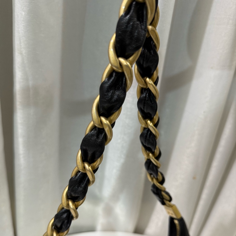 香奈兒24A HOBO 小號爆款🖤復古金🤍甜價割愛-8