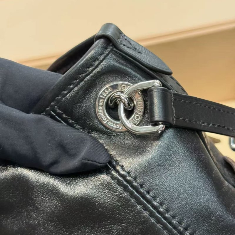 Lv Carryall vibe bb 黑武士羊皮carryall 全新配件塵袋盒子-6