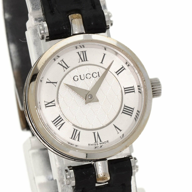 Gucci 2040L Sherry Line 手錶 不鏽鋼 皮革 女款 GUCCI-3