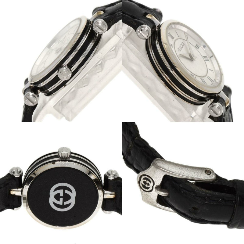 Gucci 2040L Sherry Line 手錶 不鏽鋼 皮革 女款 GUCCI-4