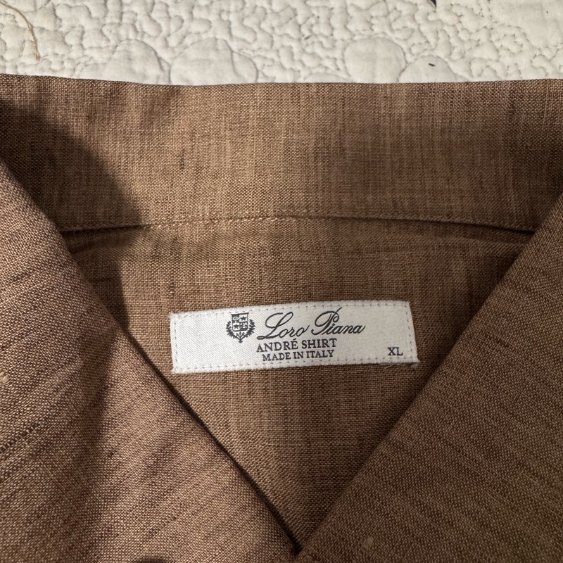loro piana 男士襯衫 全新xl-2