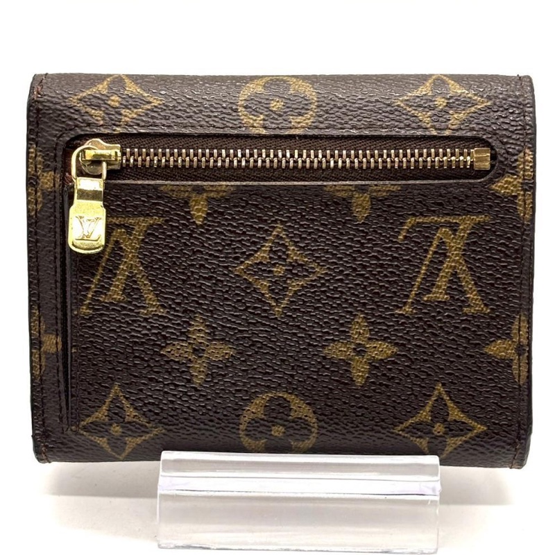 Louis Vuitton Monogram短夾｜經典花紋✦fufu style 精品✦ 氣質款｜曼哈頓短夾.錢包.皮夾-6