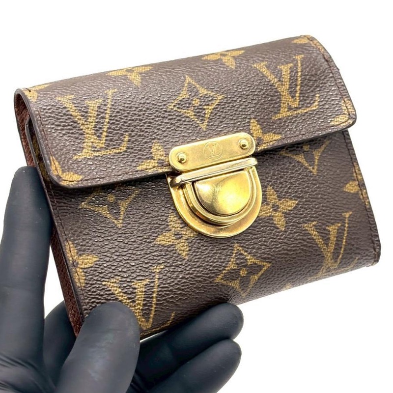 Louis Vuitton Monogram短夾｜經典花紋✦fufu style 精品✦ 氣質款｜曼哈頓短夾.錢包.皮夾-8