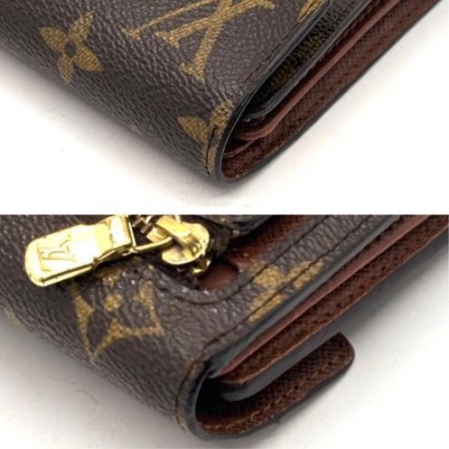 Louis Vuitton Monogram短夾｜經典花紋✦fufu style 精品✦ 氣質款｜曼哈頓短夾.錢包.皮夾-9