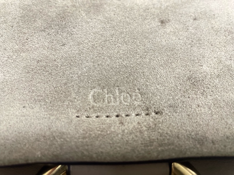 Chloé Faye Small Étoupe Crossbody Leather Bag蔻依 Chloe Faye大象灰-6