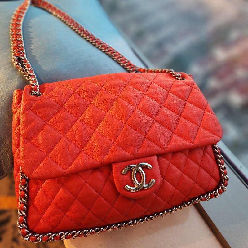 Chanel 🎈 孟買機場包(已售)-4