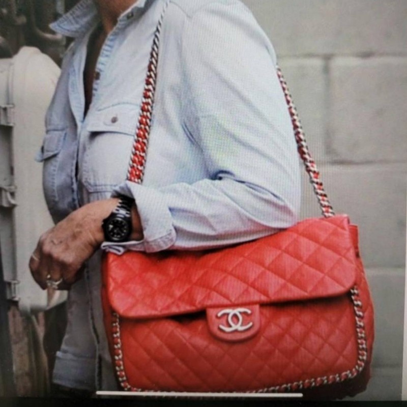 Chanel 🎈 孟買機場包(已售)-7