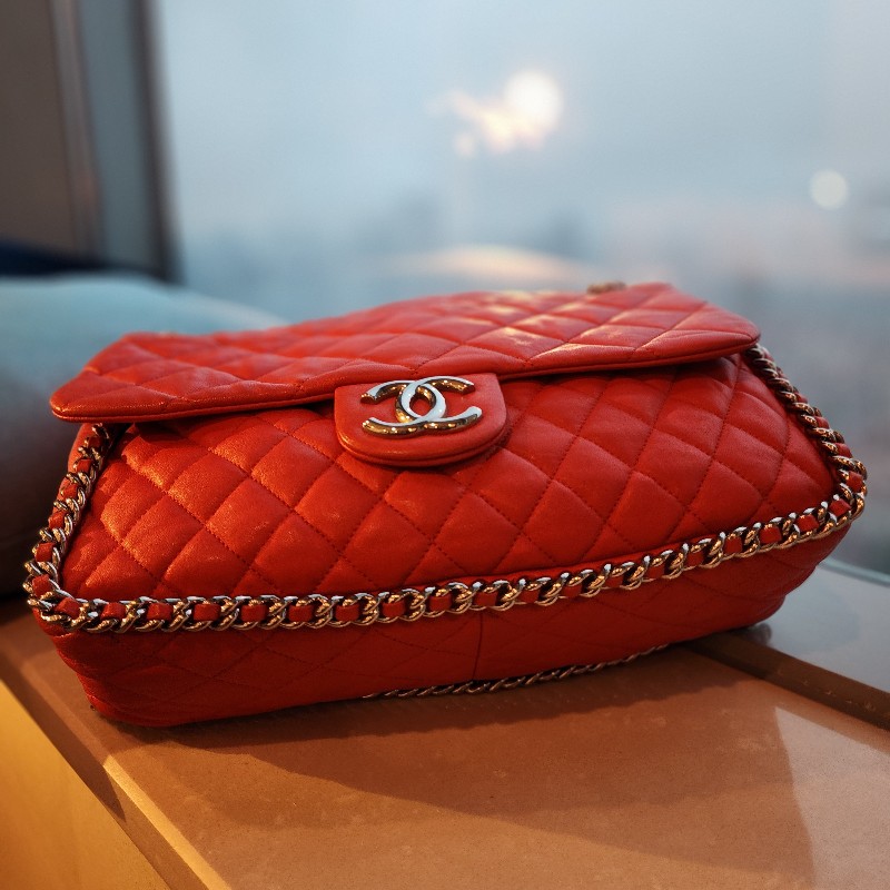Chanel 🎈 孟買機場包(已售)-17