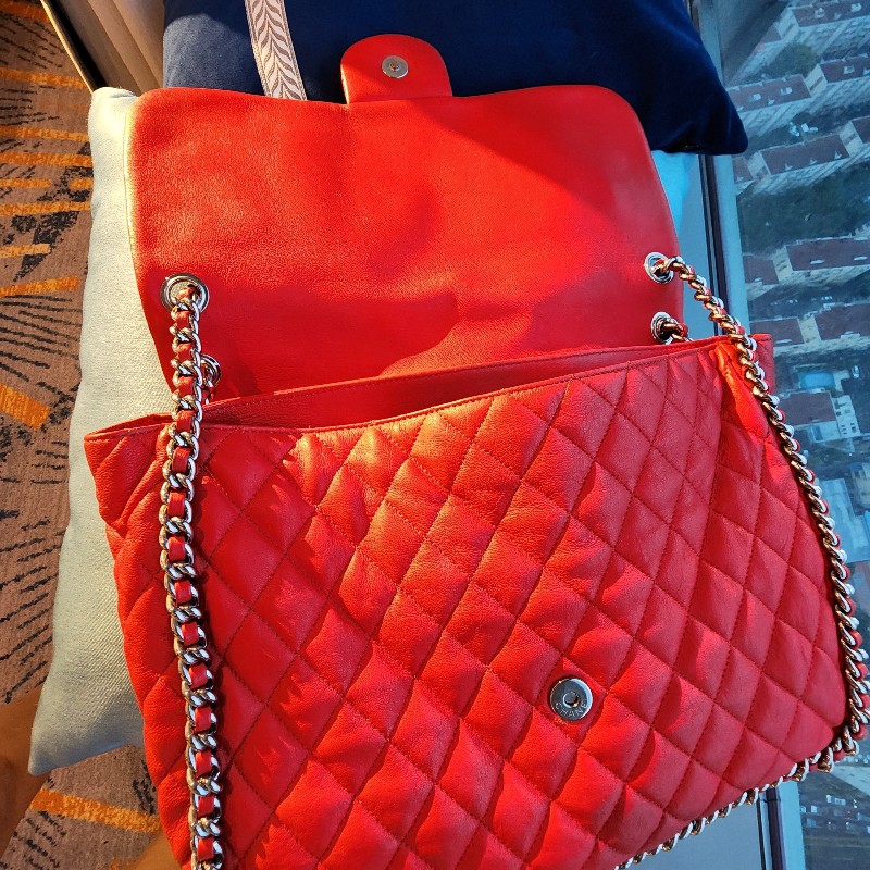 Chanel 🎈 孟買機場包(已售)-23