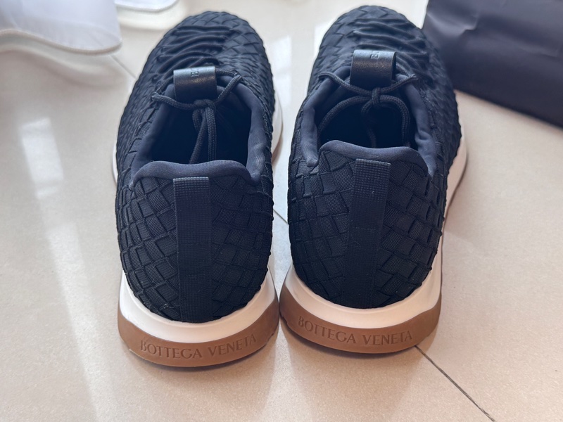 BV Bottega Veneta 編織休閒男鞋41.5號 極新-2