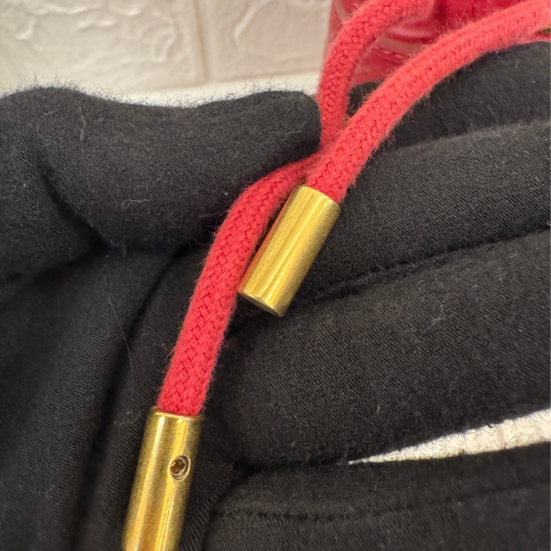 GUCCI 紅色金雙G水桶包-12