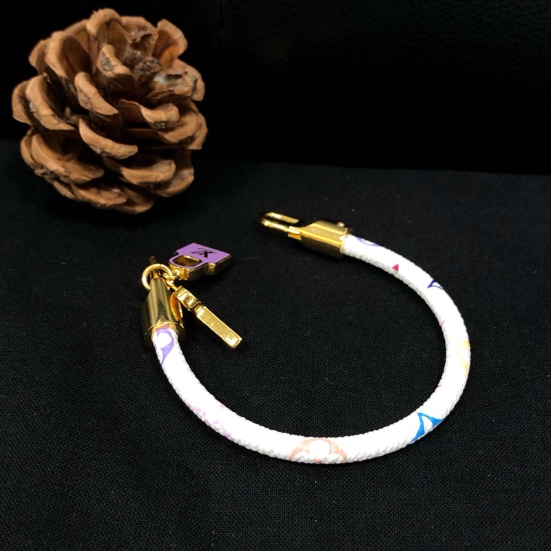 ✨超稀有✨ LV中古款白三彩絕版手環-2