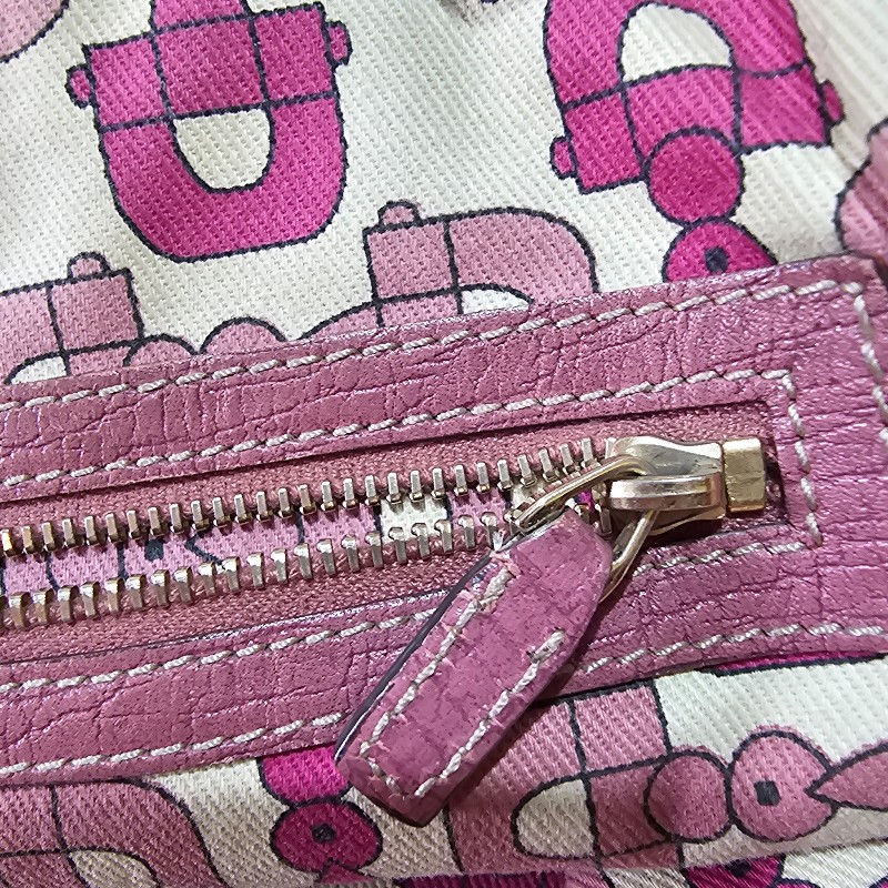 Gucci 桃粉色古馳拖特包-18