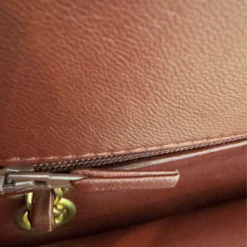 CHANEL海軍藍帆布/羊皮徽章COCO25  最甜coco25-13