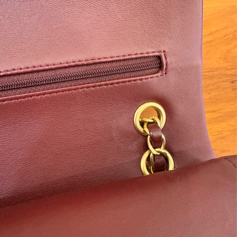 CHANEL海軍藍帆布/羊皮徽章COCO25  最甜coco25-22