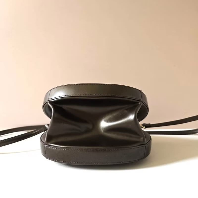 【LA LUNE】絕版中古 Loewe博物館立體包 側背包 斜背包 皮革包 單肩包 二手-2
