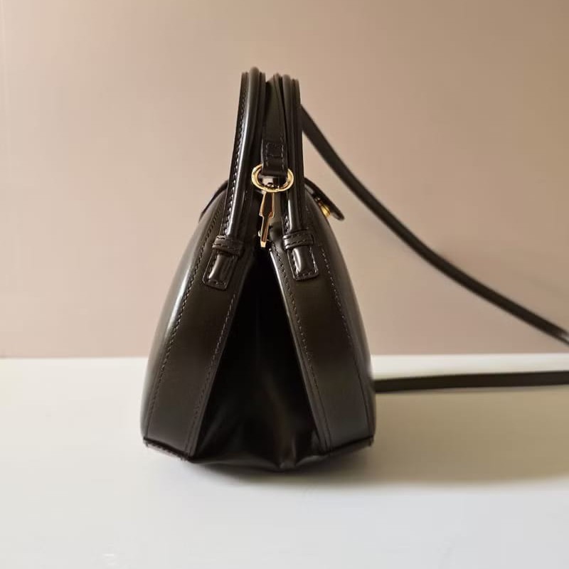 【LA LUNE】絕版中古 Loewe博物館立體包 側背包 斜背包 皮革包 單肩包 二手-5