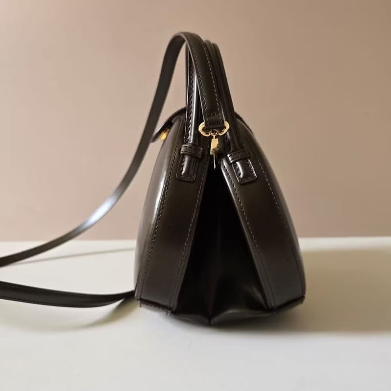 【LA LUNE】絕版中古 Loewe博物館立體包 側背包 斜背包 皮革包 單肩包 二手-6