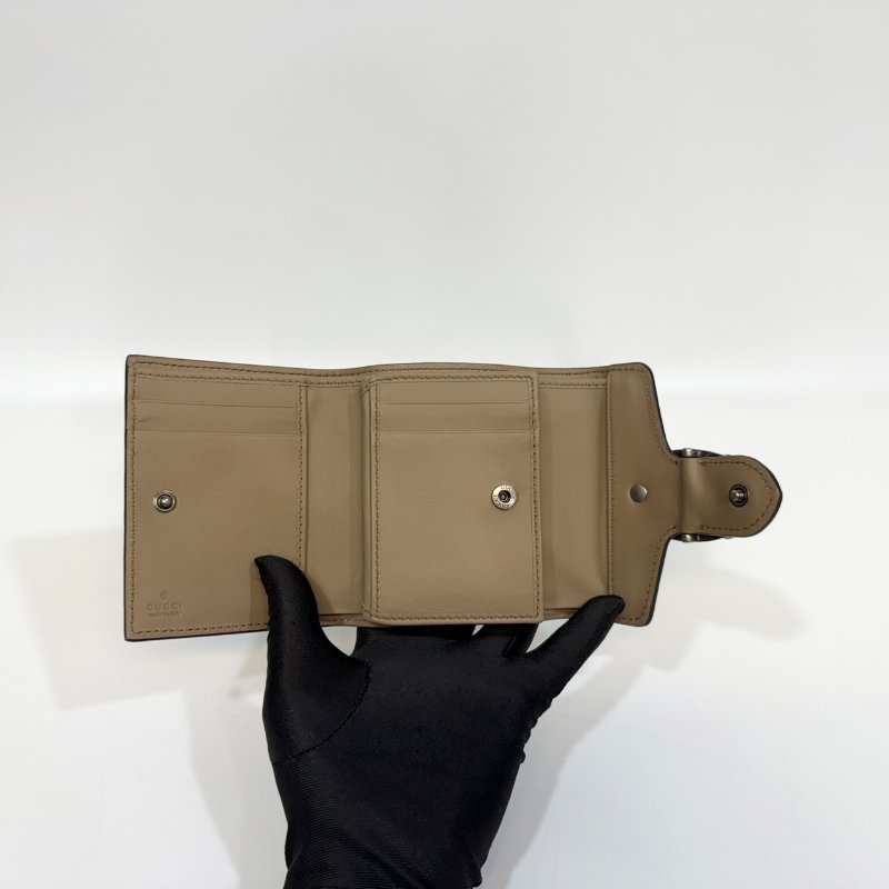 GUCCI原花酒神Dionysus系列三折短夾627073-7