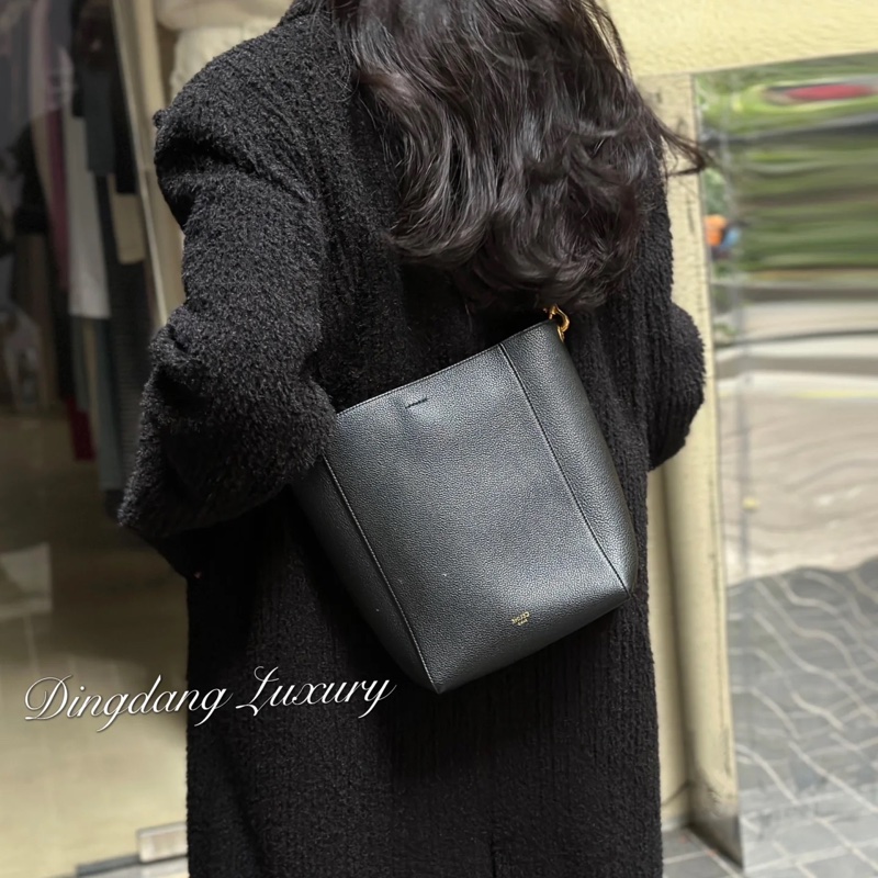(已售出)💗香緹國際精品💗 Celine sangle 水桶包 牛皮-0