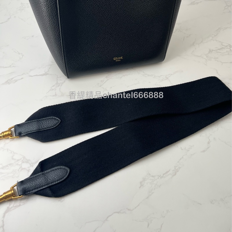 (已售出)💗香緹國際精品💗 Celine sangle 水桶包 牛皮-13