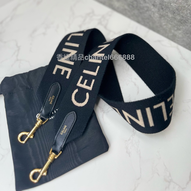 (已售出💗香緹國際精品💗 Celine 緹花羊毛長肩帶-4