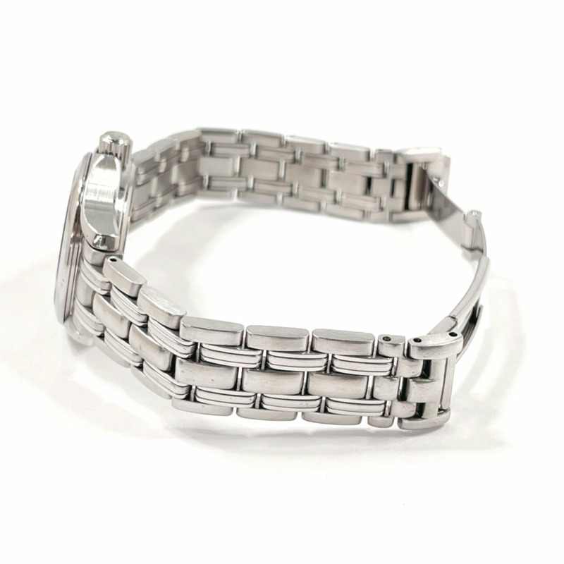 歐米茄海馬120雅克·馬約爾1997 2580.8手錶不銹鋼/不銹鋼銀色石英海軍藍錶盤女士腕錶F5048520-2