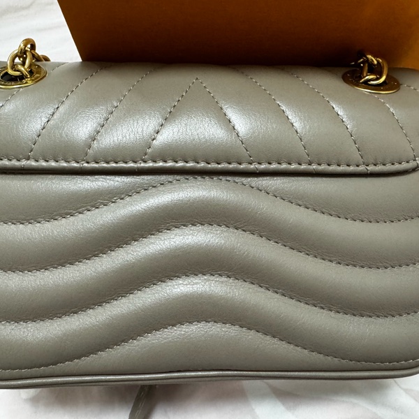 【Louis Vuitton / LV】New Wave PM 縫線牛皮翻蓋二用包-6