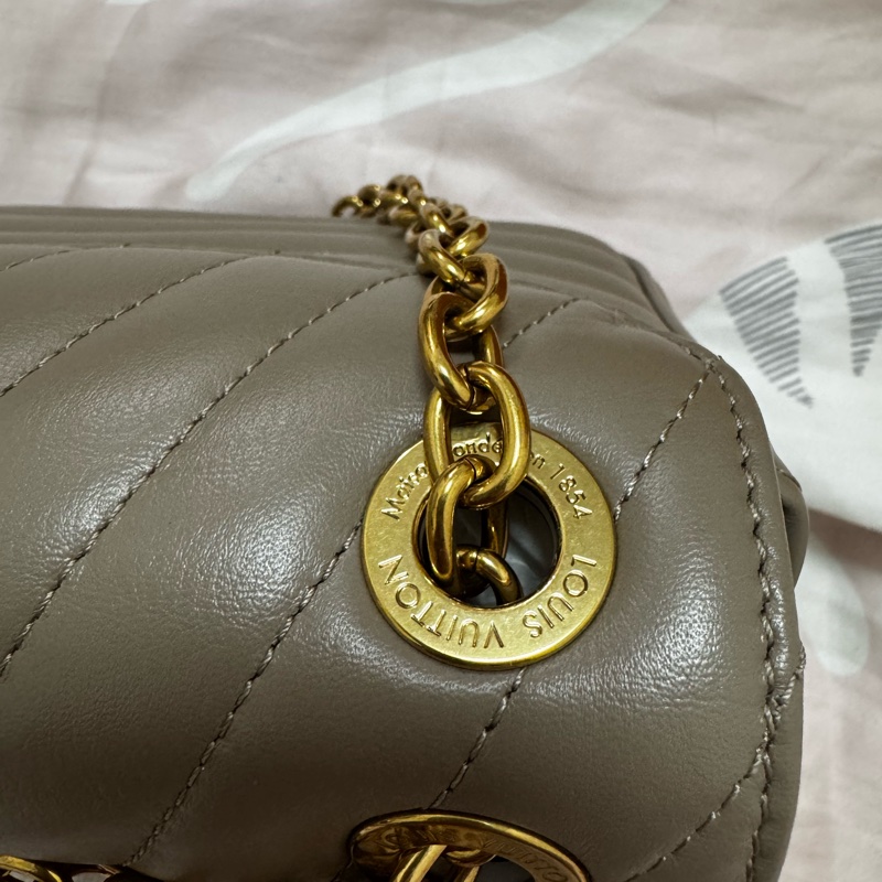 【Louis Vuitton / LV】New Wave PM 縫線牛皮翻蓋二用包-12