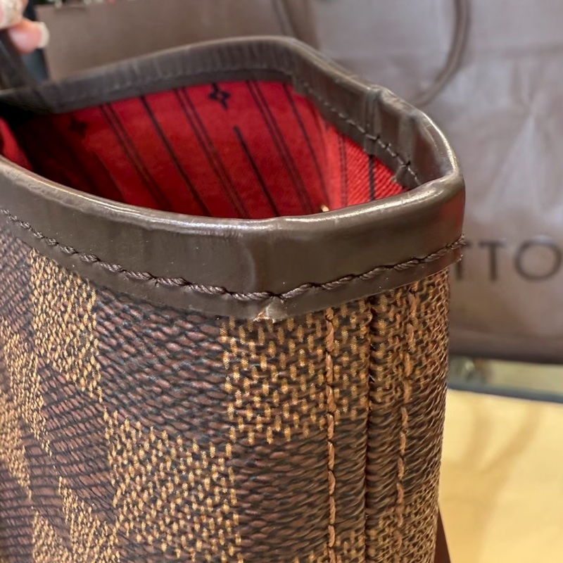 🈶️購證大容量低調耐髒購物包➕送內膽包🔥二手LV大托特包 Neverfull GM 肩背包 媽媽包 購物包 大容量購物袋-32