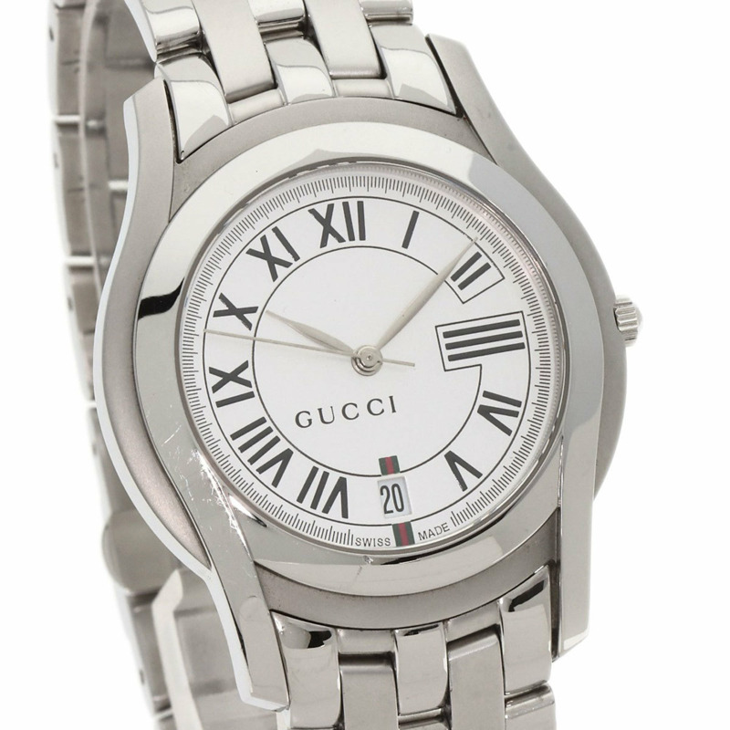 Gucci 5500M 手錶 不鏽鋼 SS 男款 GUCCI-3