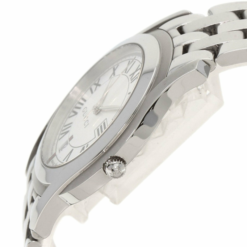 Gucci 5500M 手錶 不鏽鋼 SS 男款 GUCCI-4