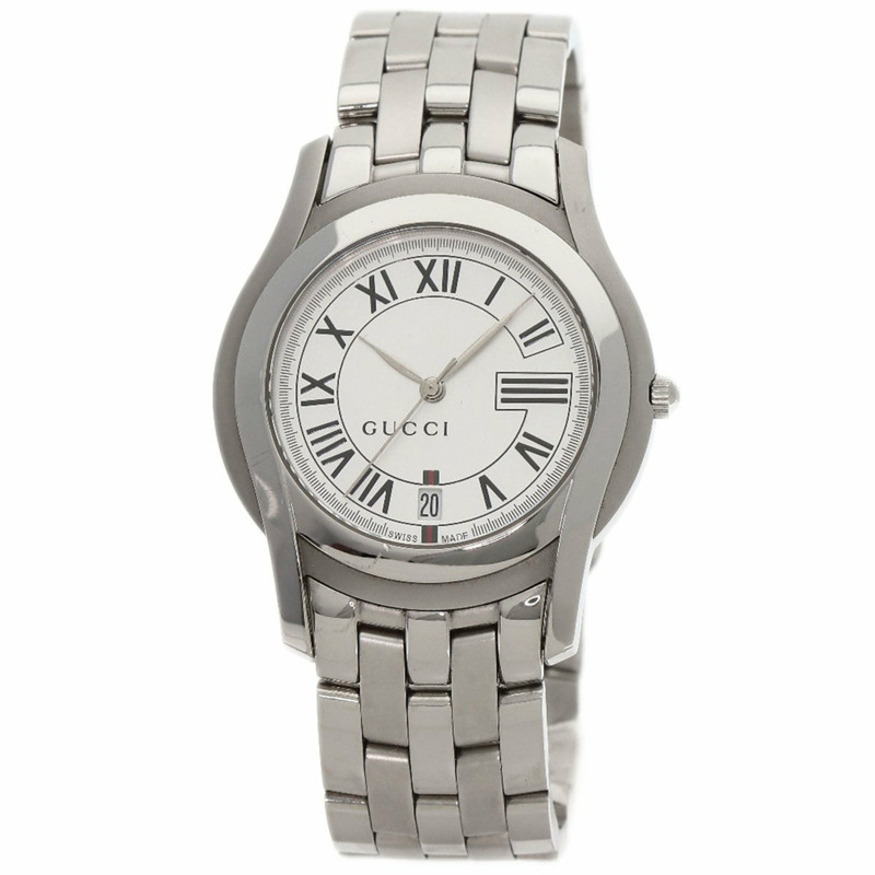 Gucci 5500M 手錶 不鏽鋼 SS 男款 GUCCI-10