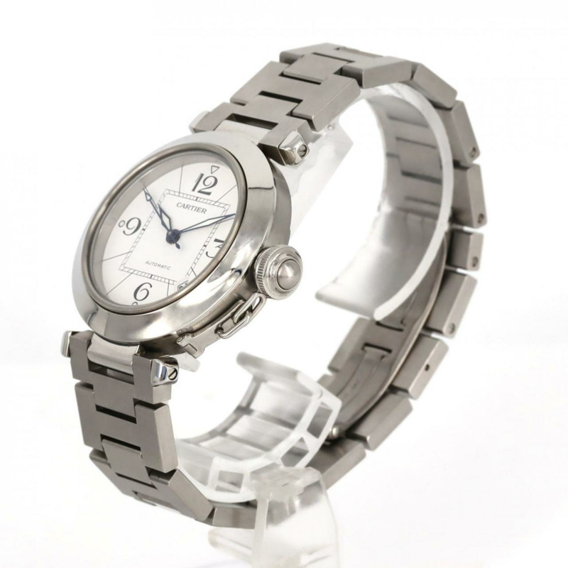 卡地亞 Pasha C W31074M7 SS 自動腕錶-1