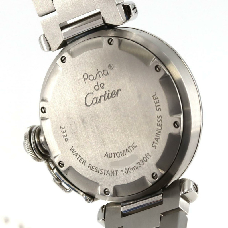 卡地亞 Pasha C W31074M7 SS 自動腕錶-7