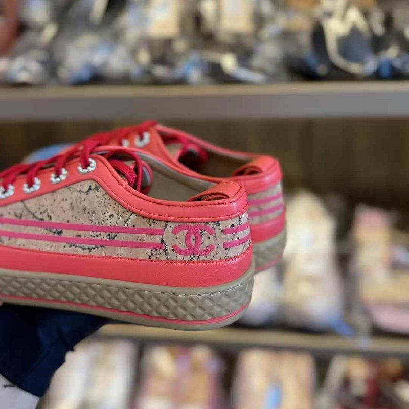 CHANEL 37號 珍珠點綴側面大logo 多巴胺配色  全新配件塵袋-3