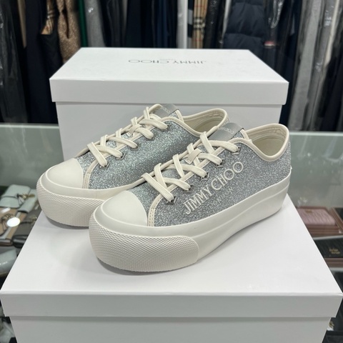 Jimmy Choo 閃粉 厚底鞋 #37.5