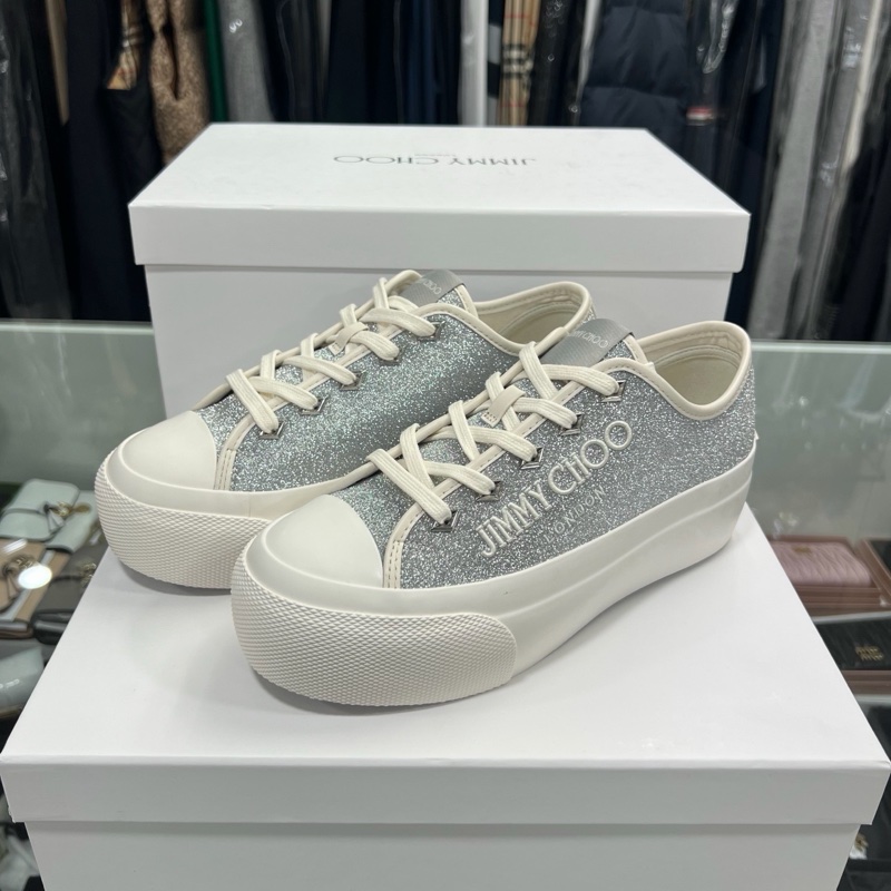 Jimmy Choo 閃粉 厚底鞋 #37.5-0