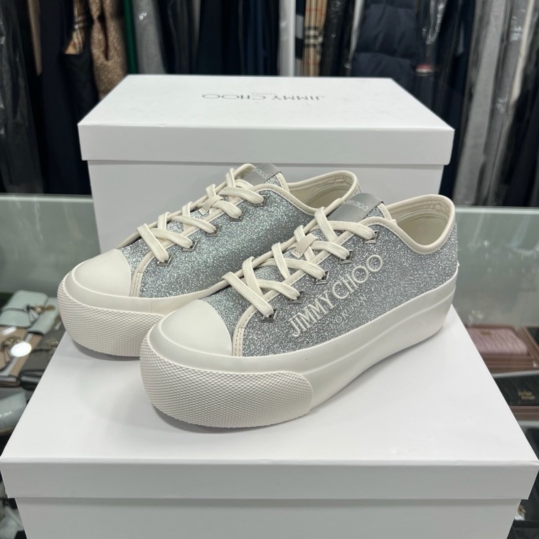 Jimmy Choo 閃粉 厚底鞋 #37.5-1