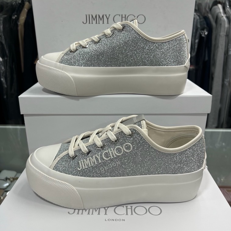Jimmy Choo 閃粉 厚底鞋 #37.5-2